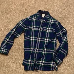 L.L.Bean fleece-lined flannel.
